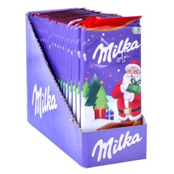 MILKA ARROZ TUFADO NATAL 20X100G CX20
