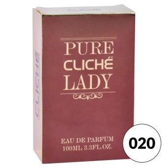 PERFUME CLICHE PURE MULHER 100ML 020 CX24