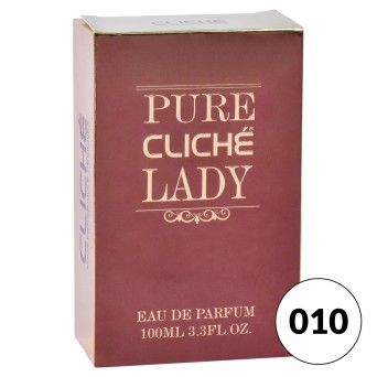 PERFUME CLICHE PURE MULHER 100ML 010 CX24