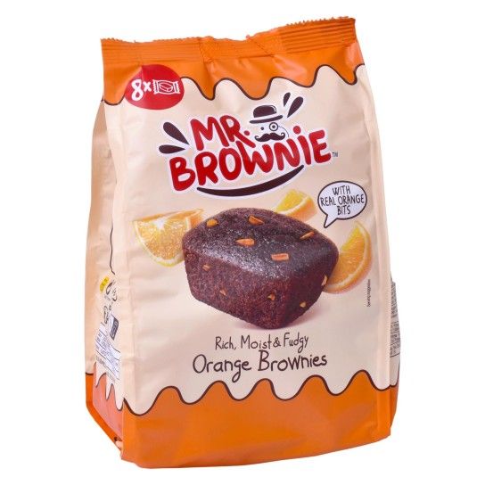 MR BROWNIE CHOC C/LARANJA 200GR