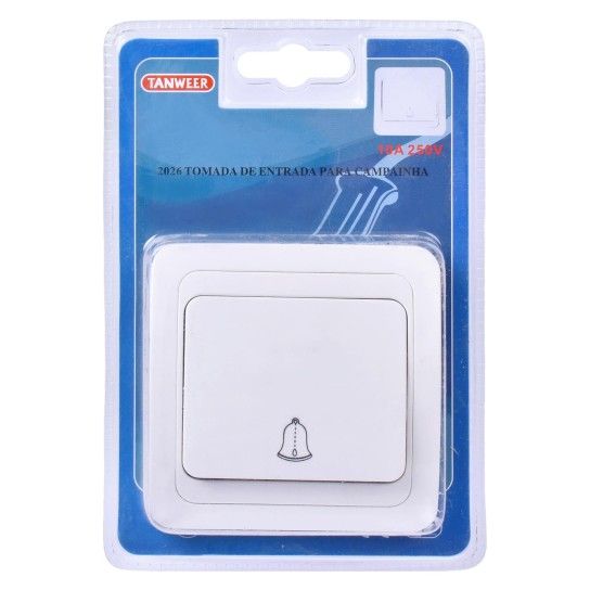 TOMADA ENTRADA P/ CAMPAINHA TOMADA ENTRADA P/ CAMPAINHA