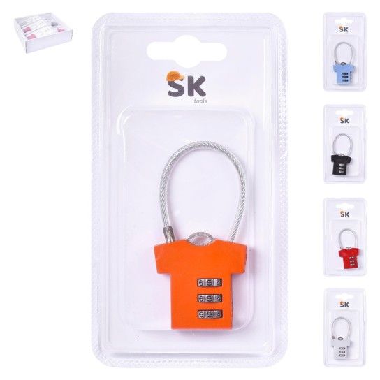 CADEADO C/COD 75MM 2822-064 CX288 CADEADO C/COD 75MM 2822-064 CX288