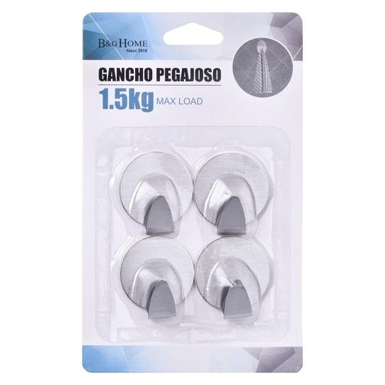 CABIDE METAL REDONDO 4UN B50461