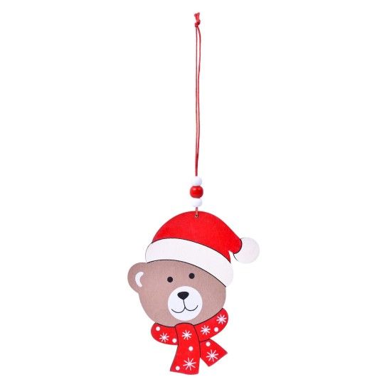 PINGENTE MADEIRA NATAL 12CM AC-11613 PINGENTE MADEIRA NATAL 12CM AC-11613