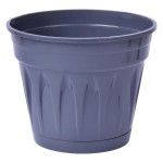 VASO PLAST CINZA 23,7X19,2CM 510-264 CX40 VASO PLAST CINZA 23,7X19,2CM 510-264 CX40