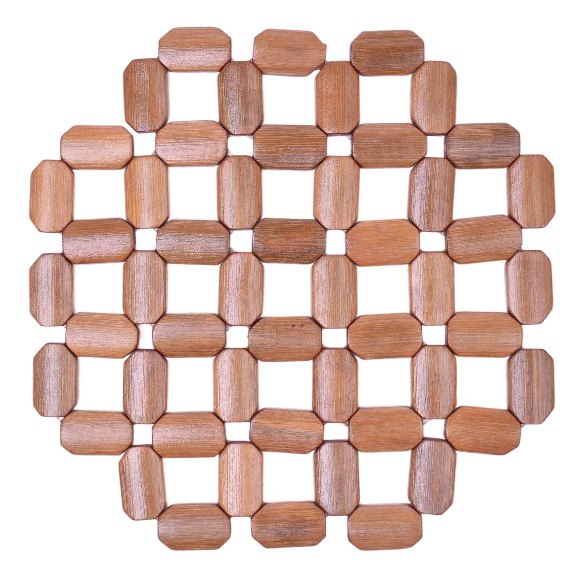 BASE BAMBU HEXAG 19CM 2375-301 CX288