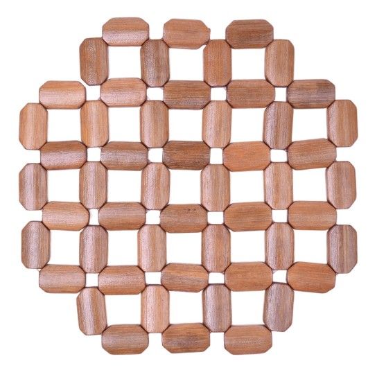 BASE BAMBU HEXAG 19CM 2375-301 CX288