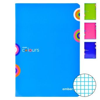 CADERNO AGRAF. A5 80F COLOURS