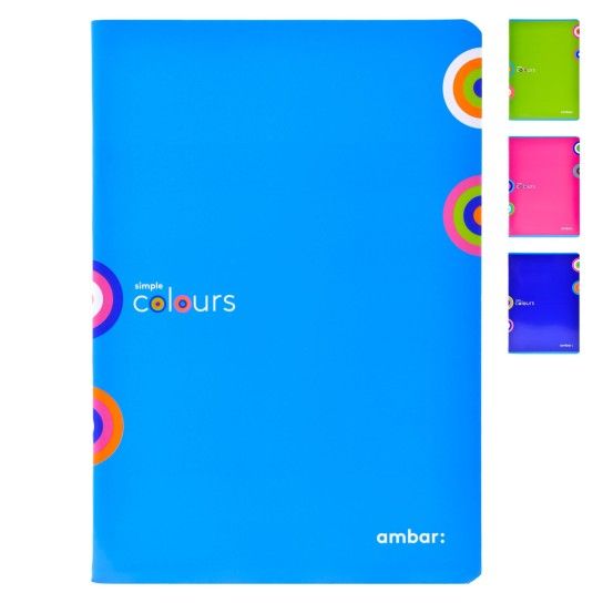 CADERNO AGRAF. A5 80F COLOURS