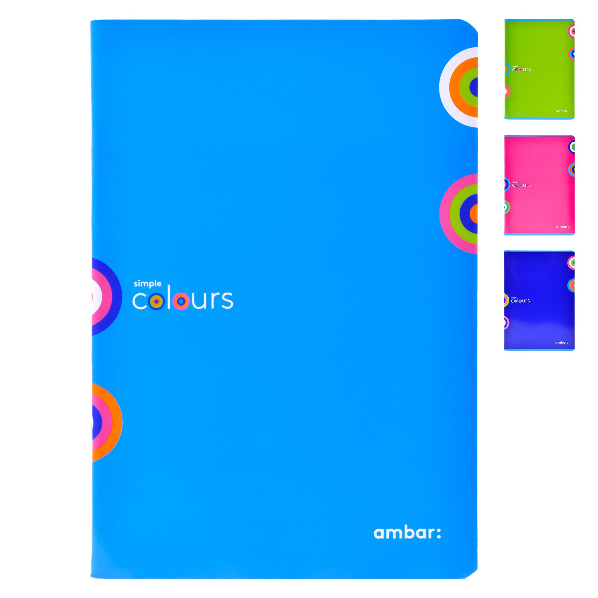CADERNO AGRAF. A5 80F COLOURS