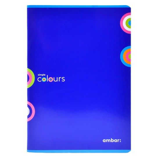 CADERNO AGRAF. A5 80F COLOURS