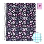 CADERNO ESP. CAPA DURA A5 120F XOXO CADERNO ESP. CAPA DURA A5 120F XOXO