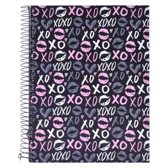 CADERNO ESP. CAPA DURA A5 120F XOXO CADERNO ESP. CAPA DURA A5 120F XOXO