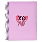 CADERNO ESP. CAPA DURA A5 120F XOXO CADERNO ESP. CAPA DURA A5 120F XOXO