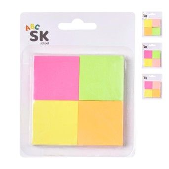 BLOCO NOT 4 UN 100F 7,6X7,6 2687-061