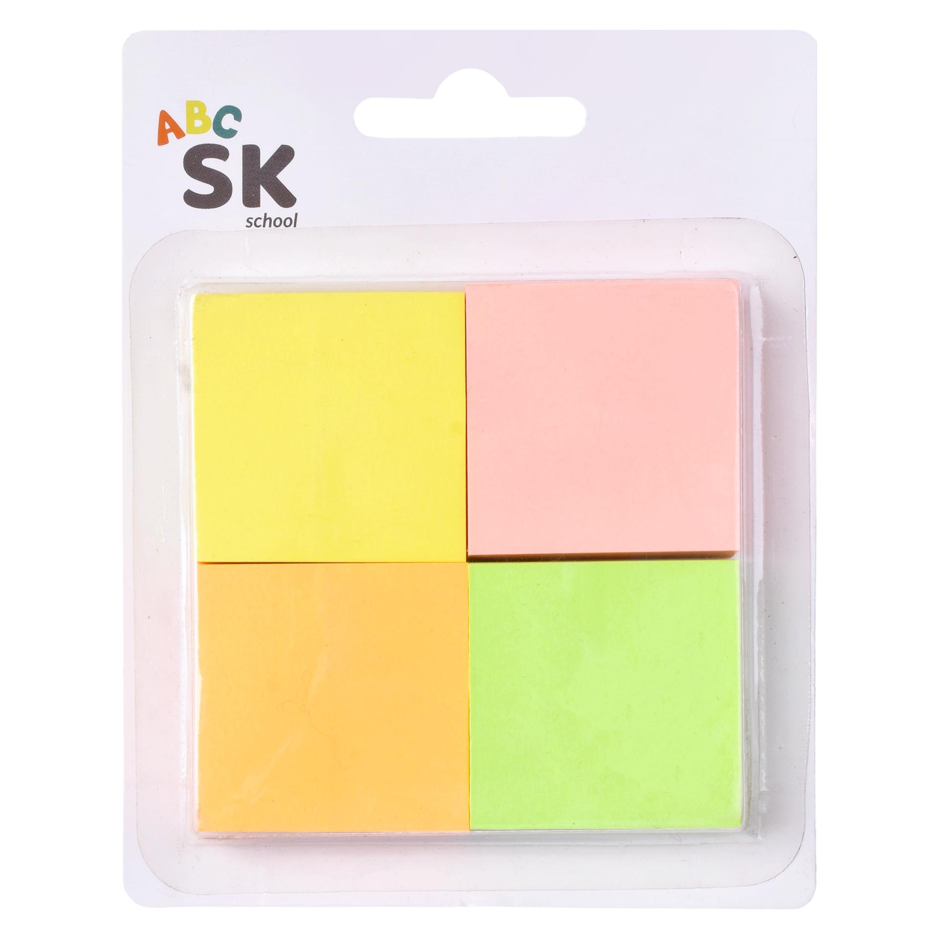 BLOCO NOT 4 UN 100F 7,6X7,6 2687-061