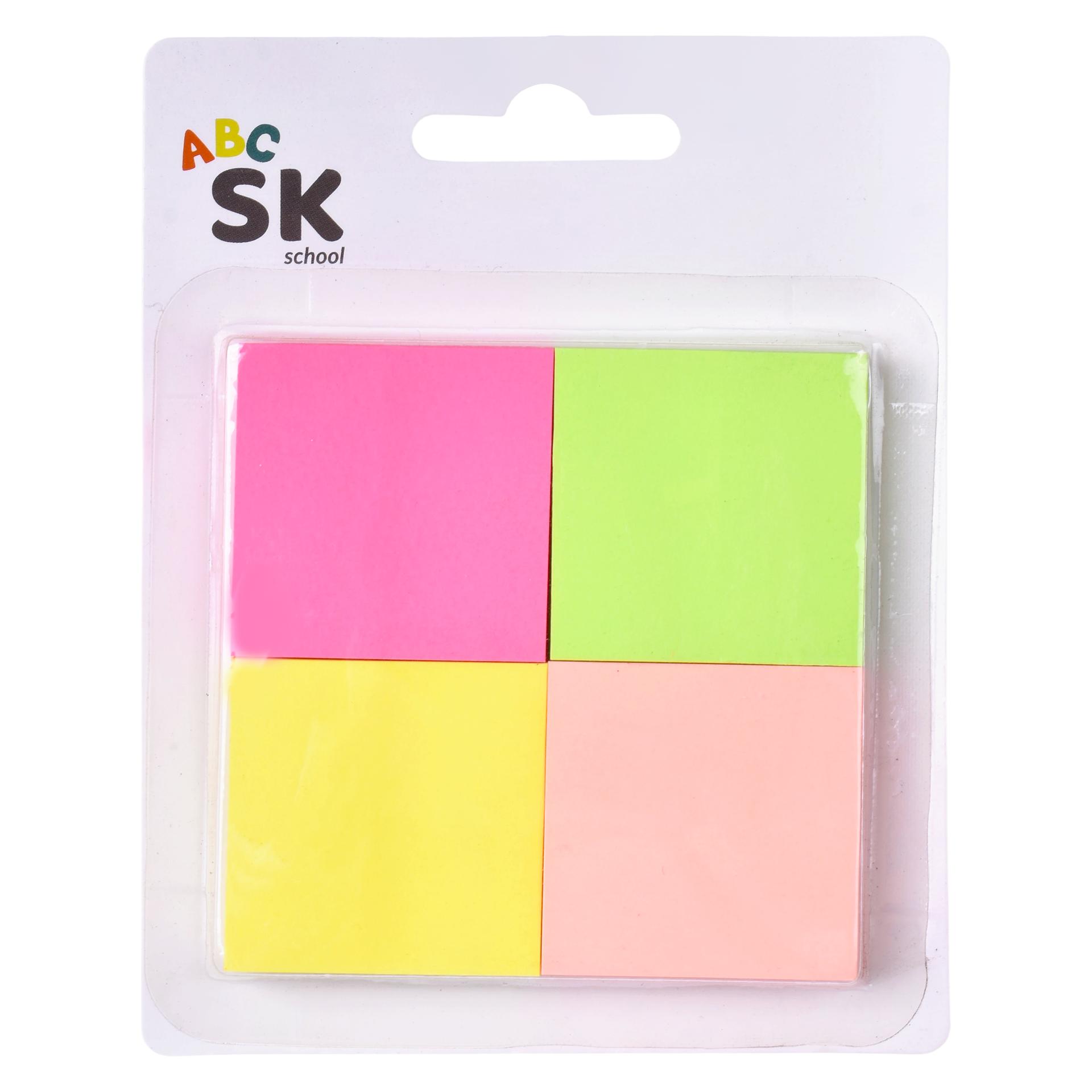 BLOCO NOT 4 UN 100F 7,6X7,6 2687-061