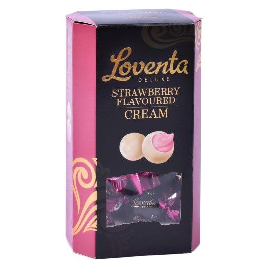 CHOCOLATE LOVENTA CREME MORANGO 130GR