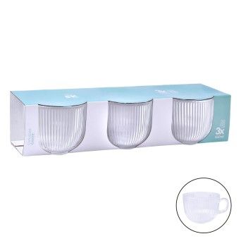 CHAVENA VIDRO GANTE 460ML 3UN SK424-49