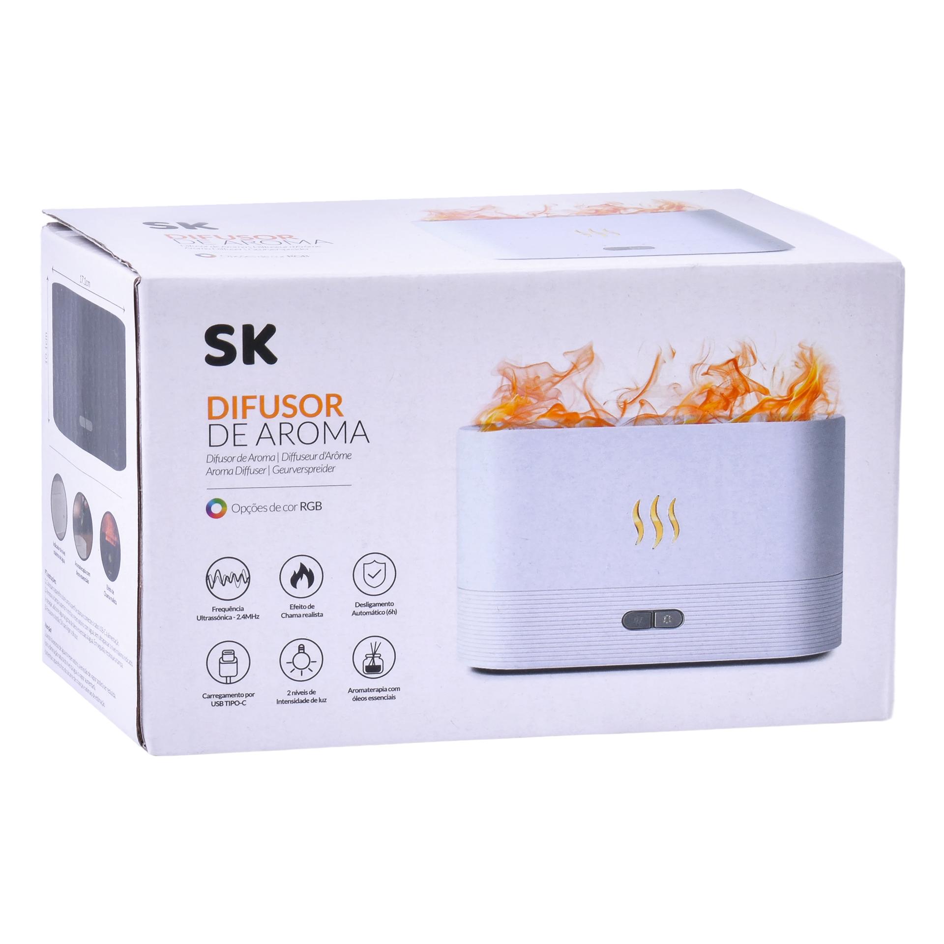 DIFUSOR AROMA/ HUM 180ML SK 3089-000 CX60 DIFUSOR AROMA/ HUM 180ML SK 3089-000 CX60