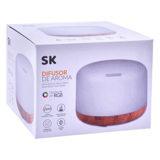 DIFUSOR AROMA/ HUM 500ML SK 3089-001 CX24 DIFUSOR AROMA/ HUM 500ML SK 3089-001 CX24