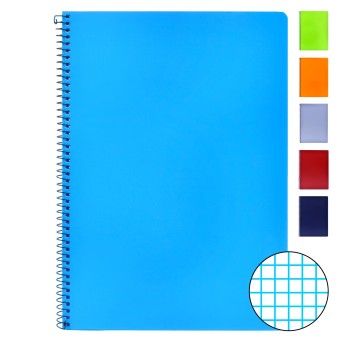 CADERNO CAMPUS PP ESP A4 QUADR.90GR