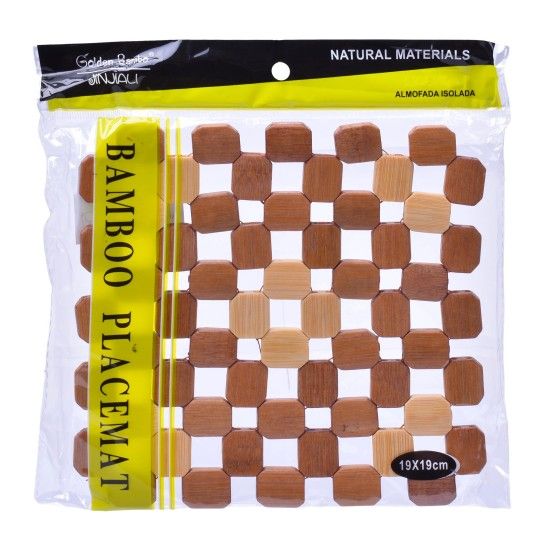 BASE BAMBU QUAD 19X19CM 2375-300 CX288 BASE BAMBU QUAD 19X19CM 2375-300 CX288
