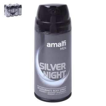 DESOD. SPRAY MEN SILVER NIGHT 150ML