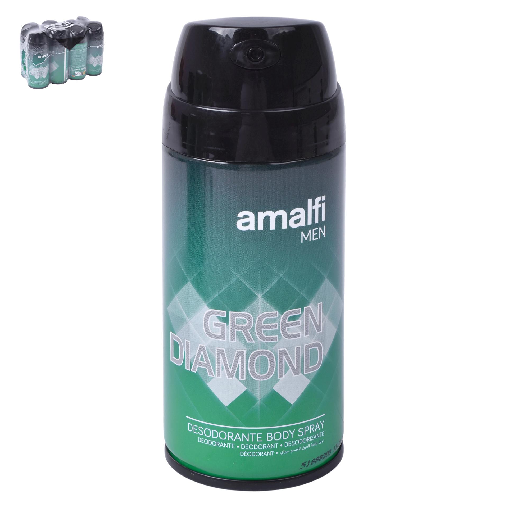 DESOD. SPRAY MEN GREEN DIAMOND 150ML DESOD. SPRAY MEN GREEN DIAMOND 150ML