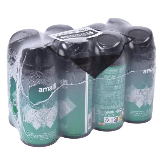 DESOD. SPRAY MEN GREEN DIAMOND 150ML DESOD. SPRAY MEN GREEN DIAMOND 150ML