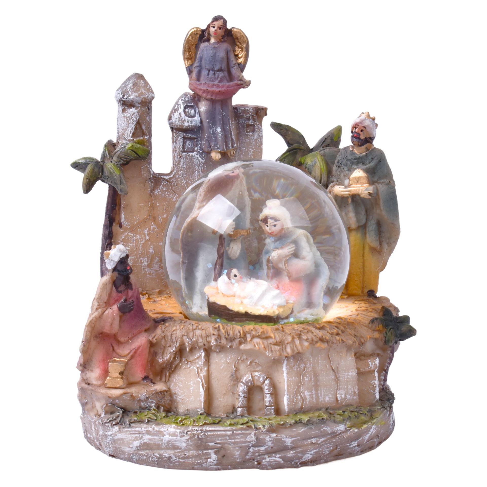 PRESEPIO C/ GLOBO VIDRO 8CM PRESEPIO C/ GLOBO VIDRO 8CM