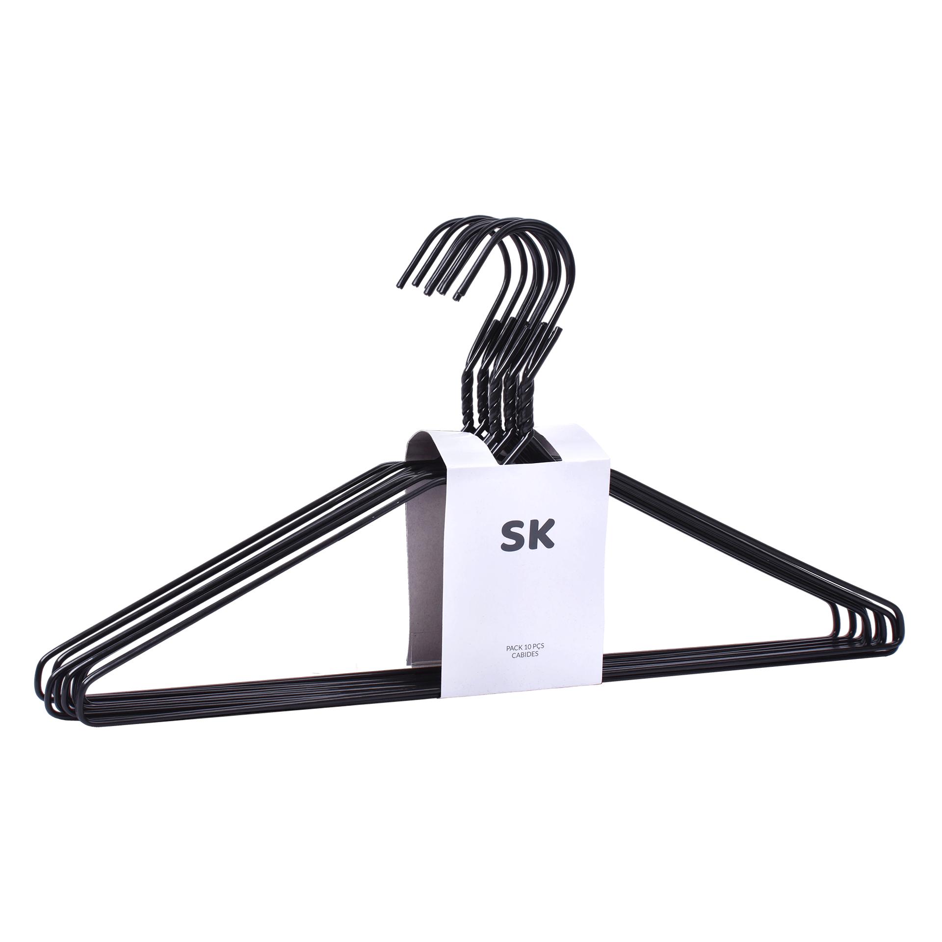 CABIDE METAL PRETO 10UN SK 0267-03 CX24 CABIDE METAL PRETO 10UN SK 0267-03 CX24