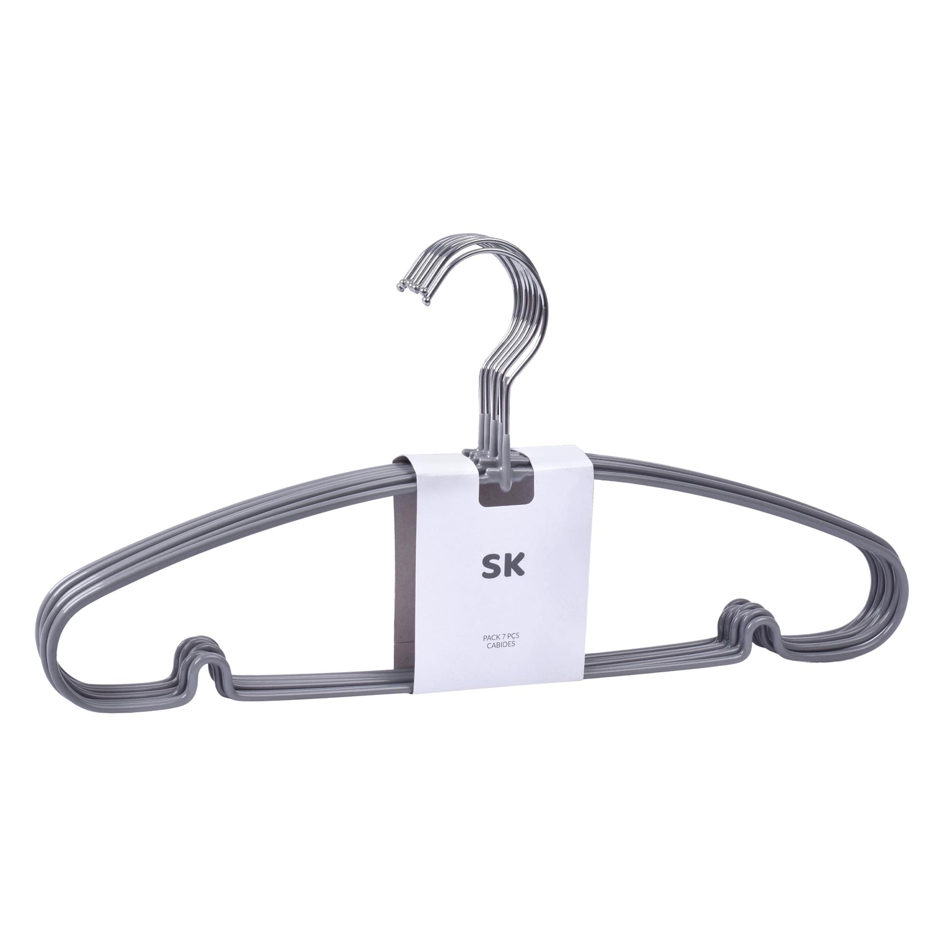 CABIDE METAL CINZA 7UN SK 0267-04 CX24 CABIDE METAL CINZA 7UN SK 0267-04 CX24