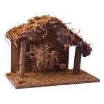 CABANA P/ PRESEPIO 28X15X21CM CABANA P/ PRESEPIO 28X15X21CM
