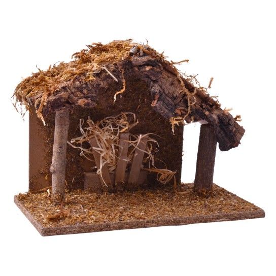 CABANA P/ PRESEPIO 28X15X21CM CABANA P/ PRESEPIO 28X15X21CM