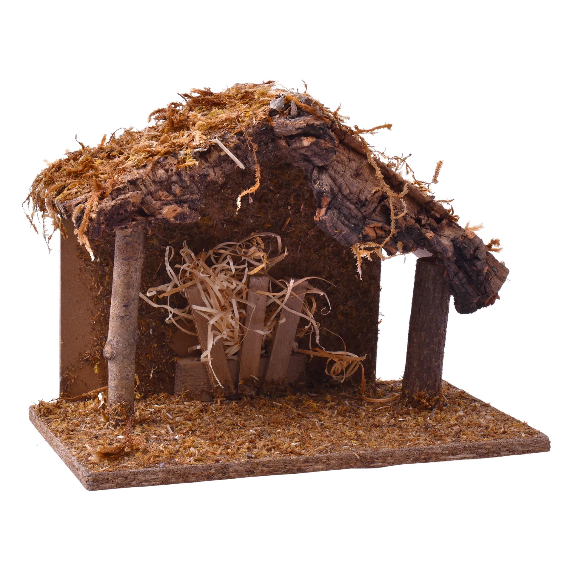 CABANA P/ PRESEPIO 28X15X21CM CABANA P/ PRESEPIO 28X15X21CM
