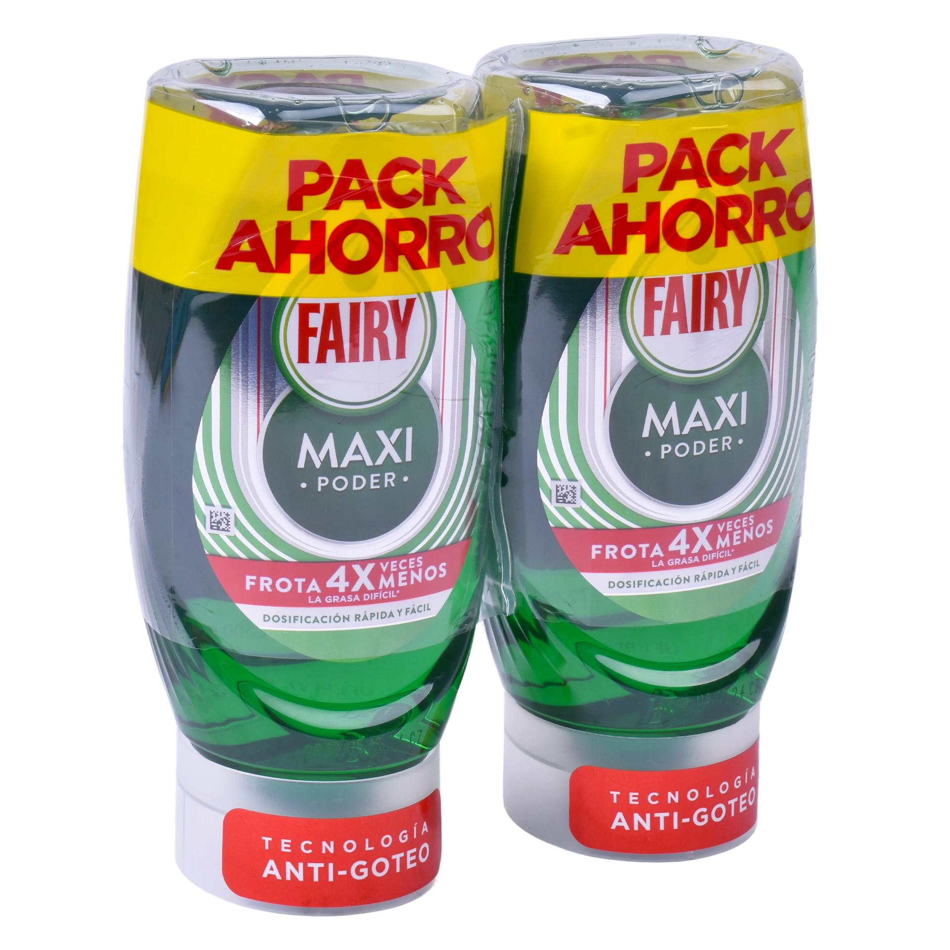FAIRY LIQ LOUÇA MAXI PODER ANTIGOT 2X370ML FAIRY LIQ LOUÇA MAXI PODER ANTIGOT 2X370ML