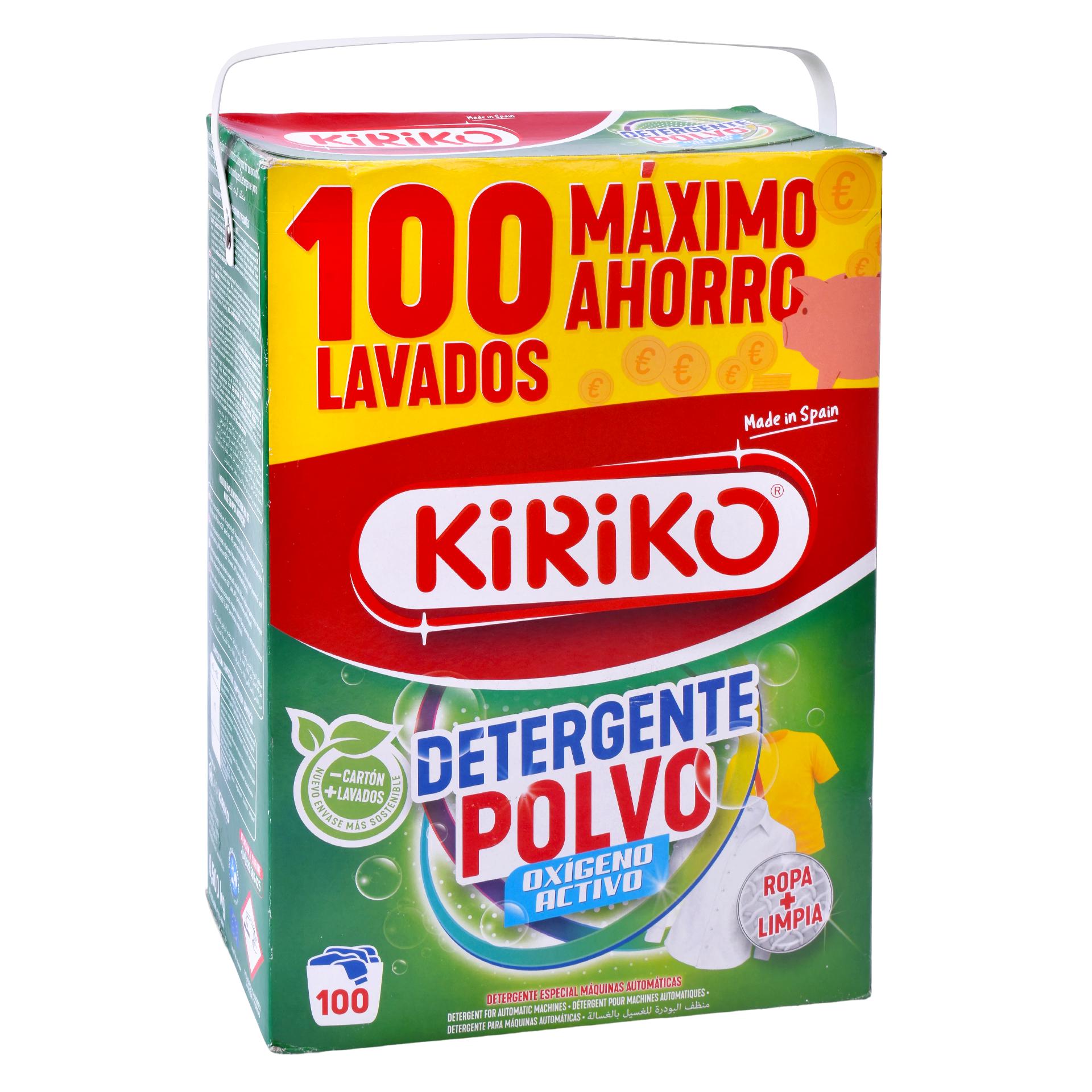 KIRIKO DETERG PO 6.5KG 100LAV. KIRIKO DETERG PO 6.5KG 100LAV.