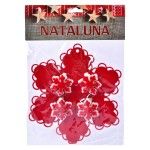 FLOCO NEVE FELTRO C/ 4 MOLAS 5040464 LUNA FLOCO NEVE FELTRO C/ 4 MOLAS 5040464 LUNA