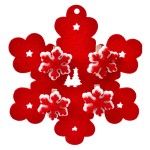 FLOCO NEVE FELTRO C/ 4 MOLAS 5040424 LUNA FLOCO NEVE FELTRO C/ 4 MOLAS 5040424 LUNA
