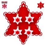 ESTRELA FELTRO C/ 4 MOLAS 5040465 LUNA ESTRELA FELTRO C/ 4 MOLAS 5040465 LUNA