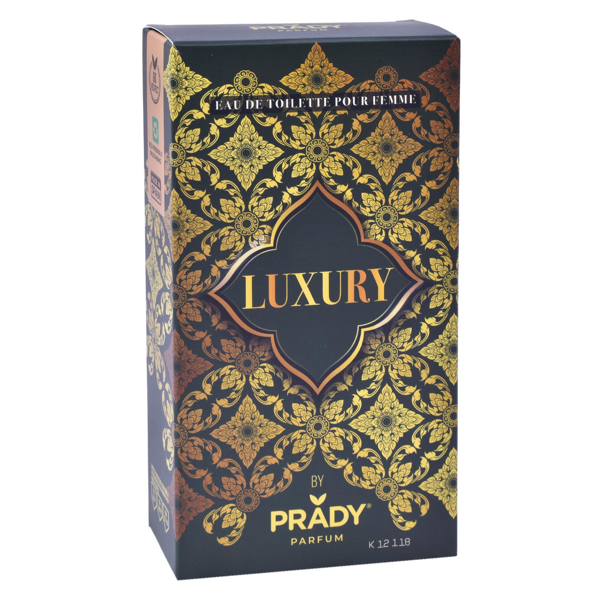 EAU DE TOILETTE LUXURY 100ML CX24 EAU DE TOILETTE LUXURY 100ML CX24