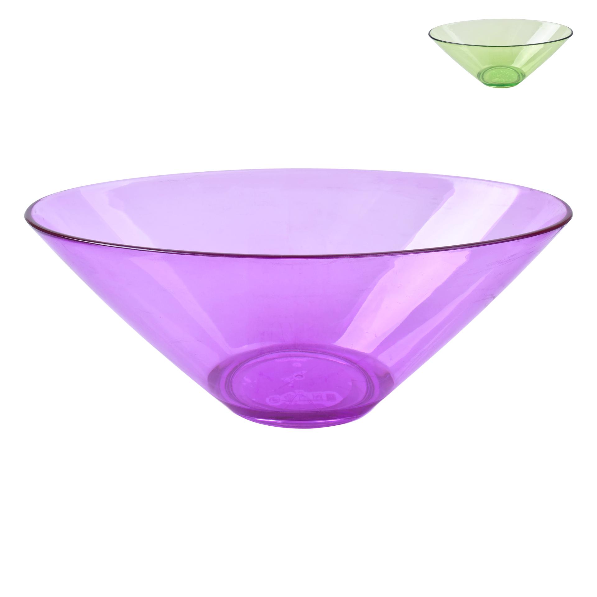 PLASTICO TAÇA OVAL 24X14CM PLASTICO TAÇA OVAL 24X14CM