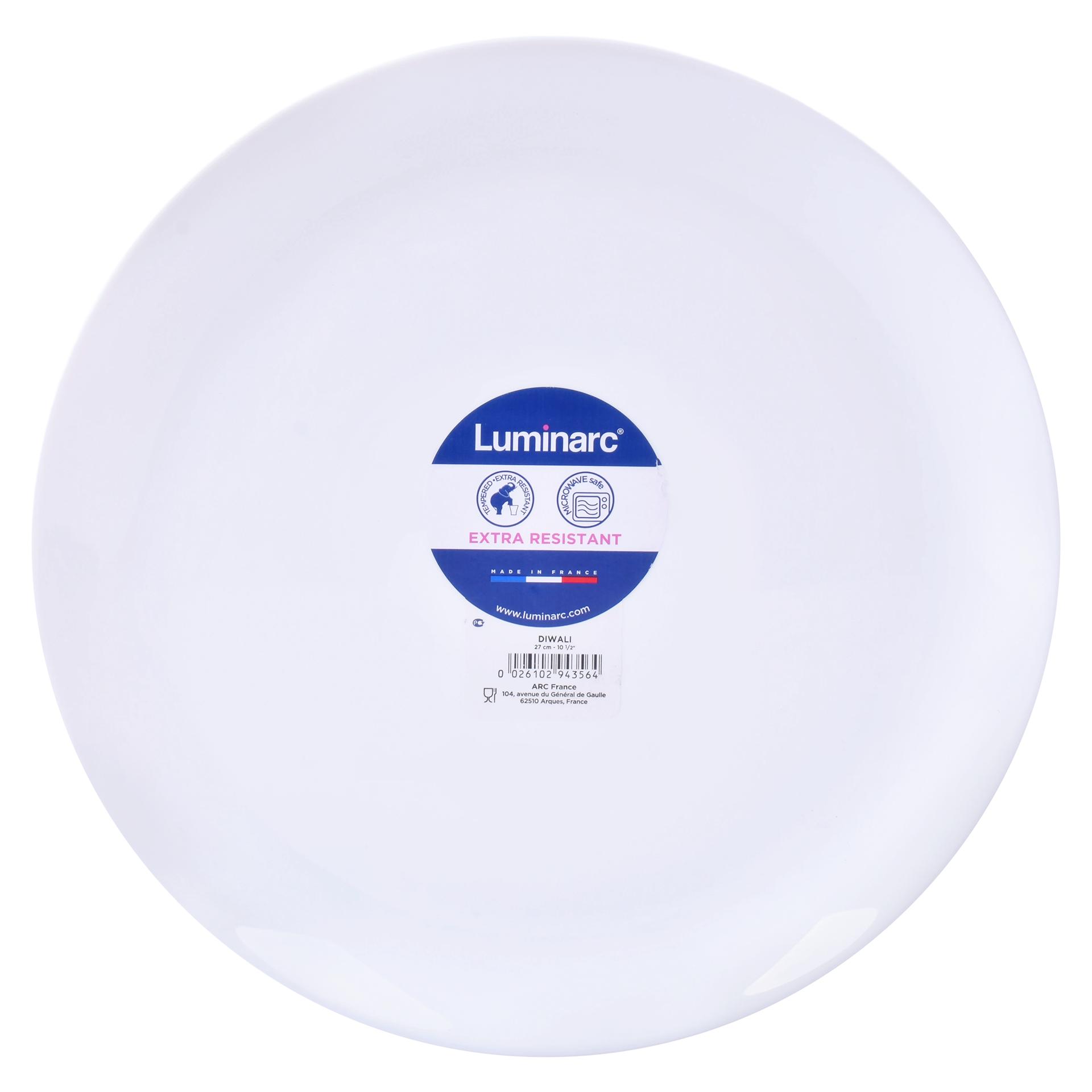 PRATO LUMINARC DIWALI 27CM CX24