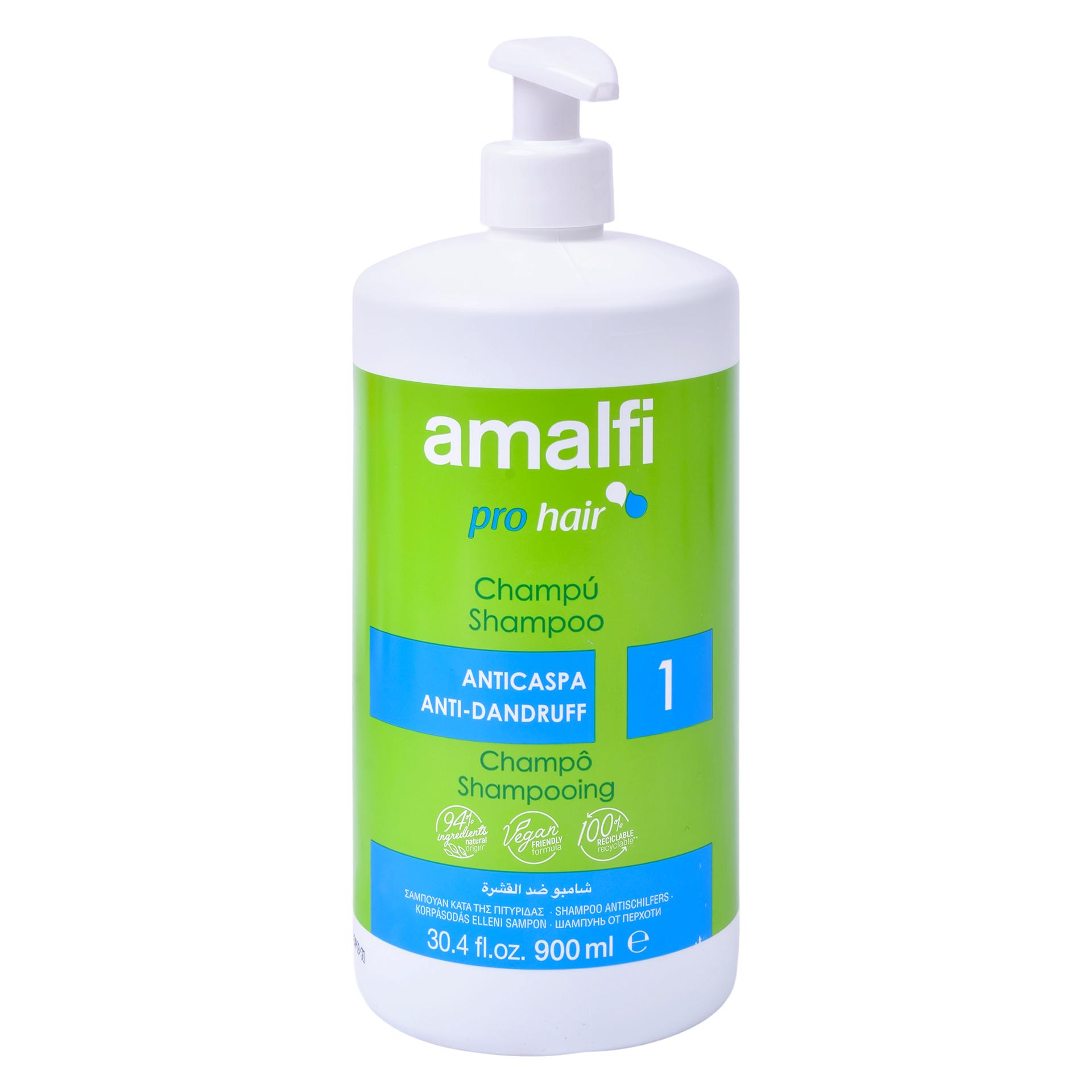 CHAMPO AMALFI PRO ANTICASPA 900ML CHAMPO AMALFI PRO ANTICASPA 900ML