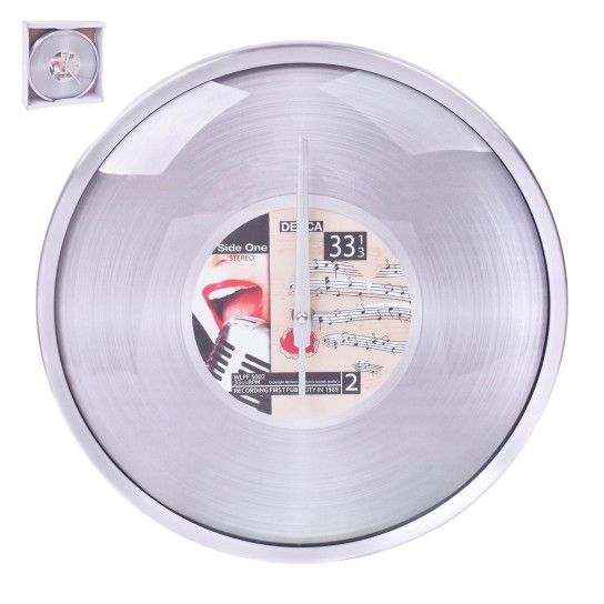 RELOGIO PAREDE ALUM. 33CM 1445-100-01 Q6) 5% RELOGIO PAREDE ALUM. 33CM 1445-100-01 Q6) 5%