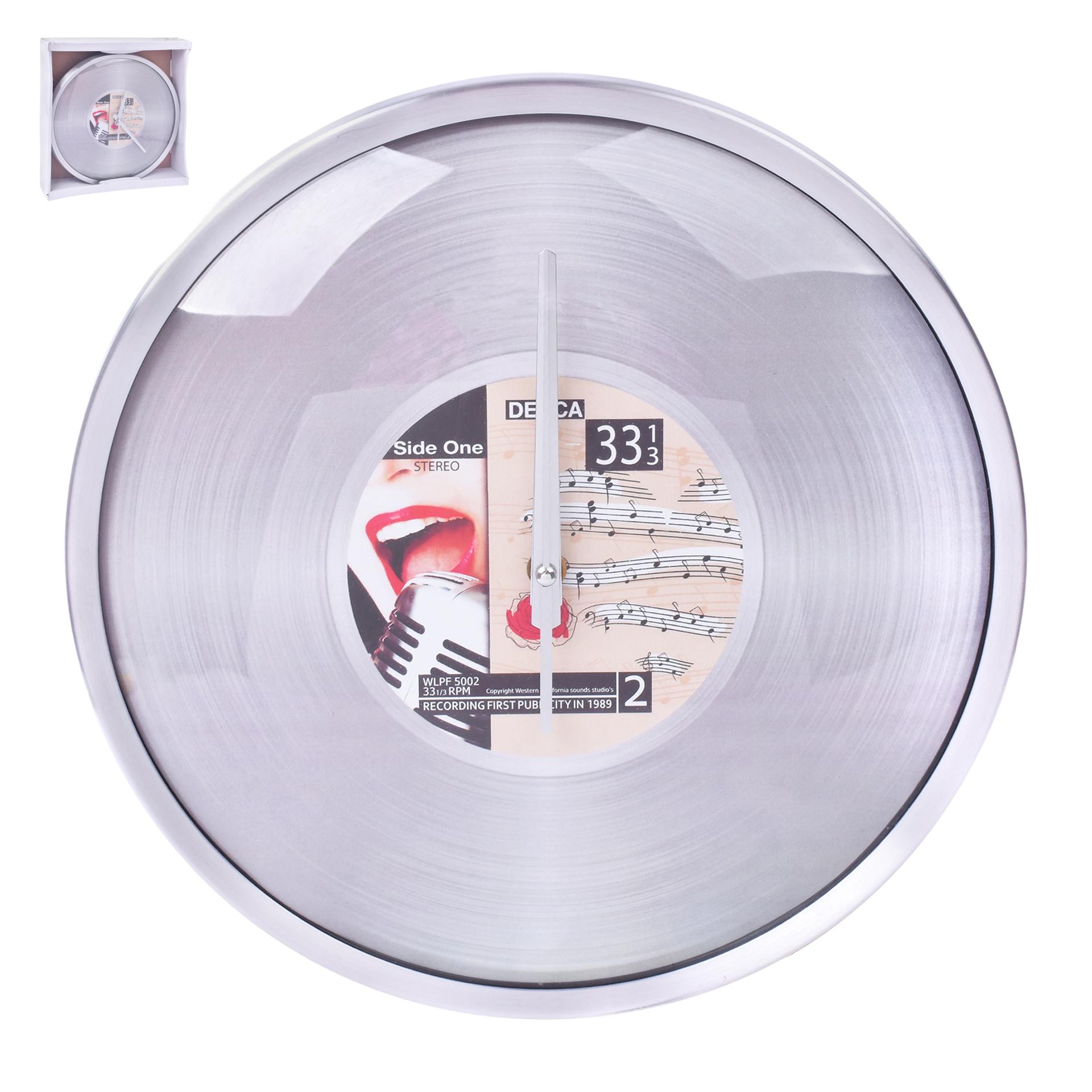 RELOGIO PAREDE ALUM. 33CM 1445-100-01 Q6) 5% RELOGIO PAREDE ALUM. 33CM 1445-100-01 Q6) 5%