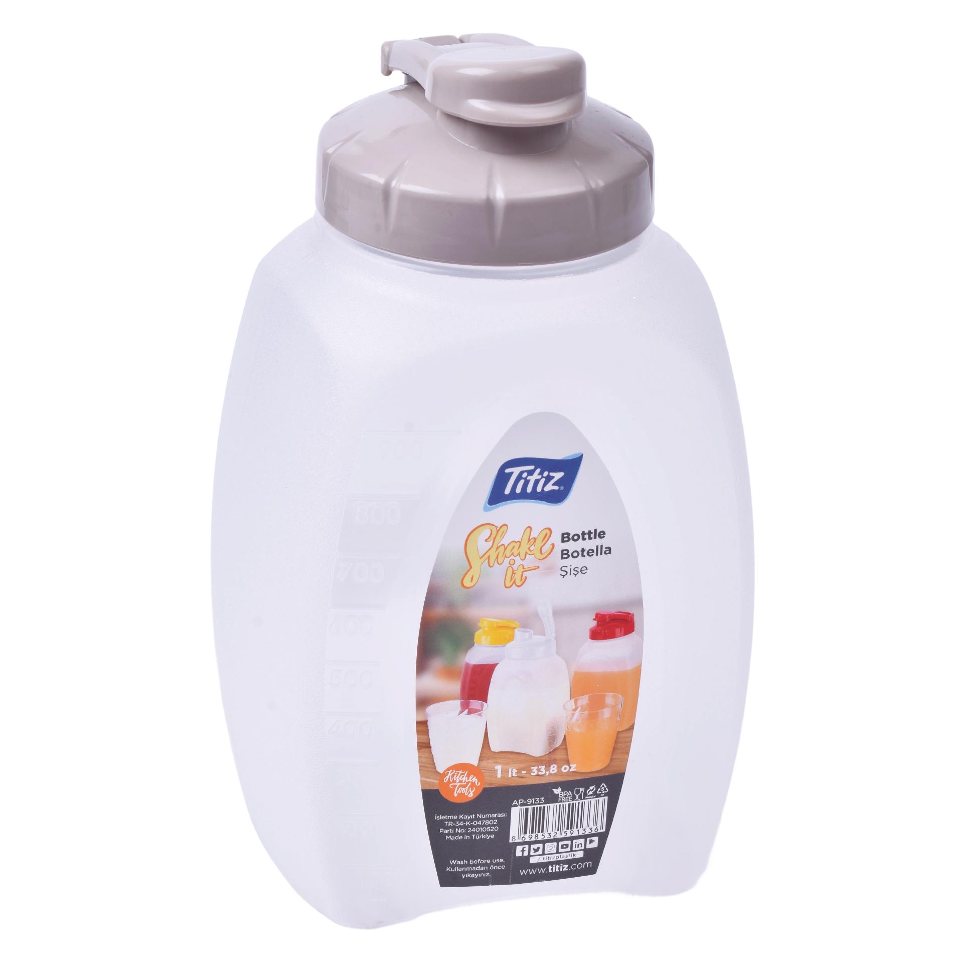 GARRAFA PLASTICO 1L AP-9133 CX12 GARRAFA PLASTICO 1L AP-9133 CX12