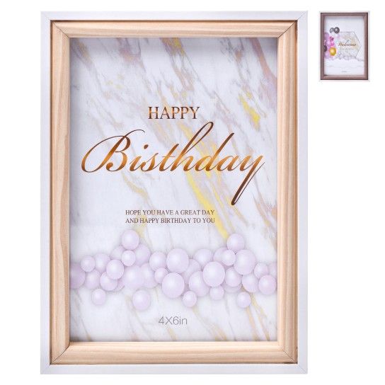 PORTA FOTOS MDF 10X15CM  1904-019 CX60