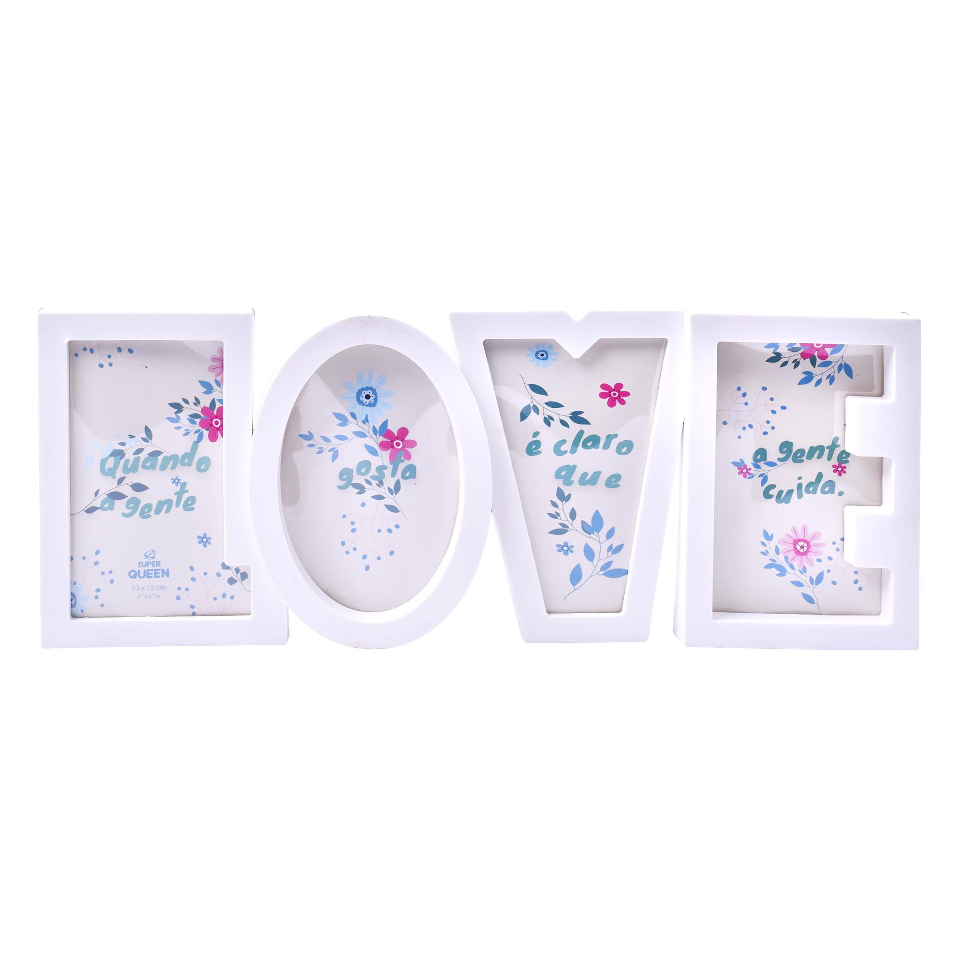 PORTA FOTOS LOVE 10X15CM 1819-114 CX36 PORTA FOTOS LOVE 10X15CM 1819-114 CX36